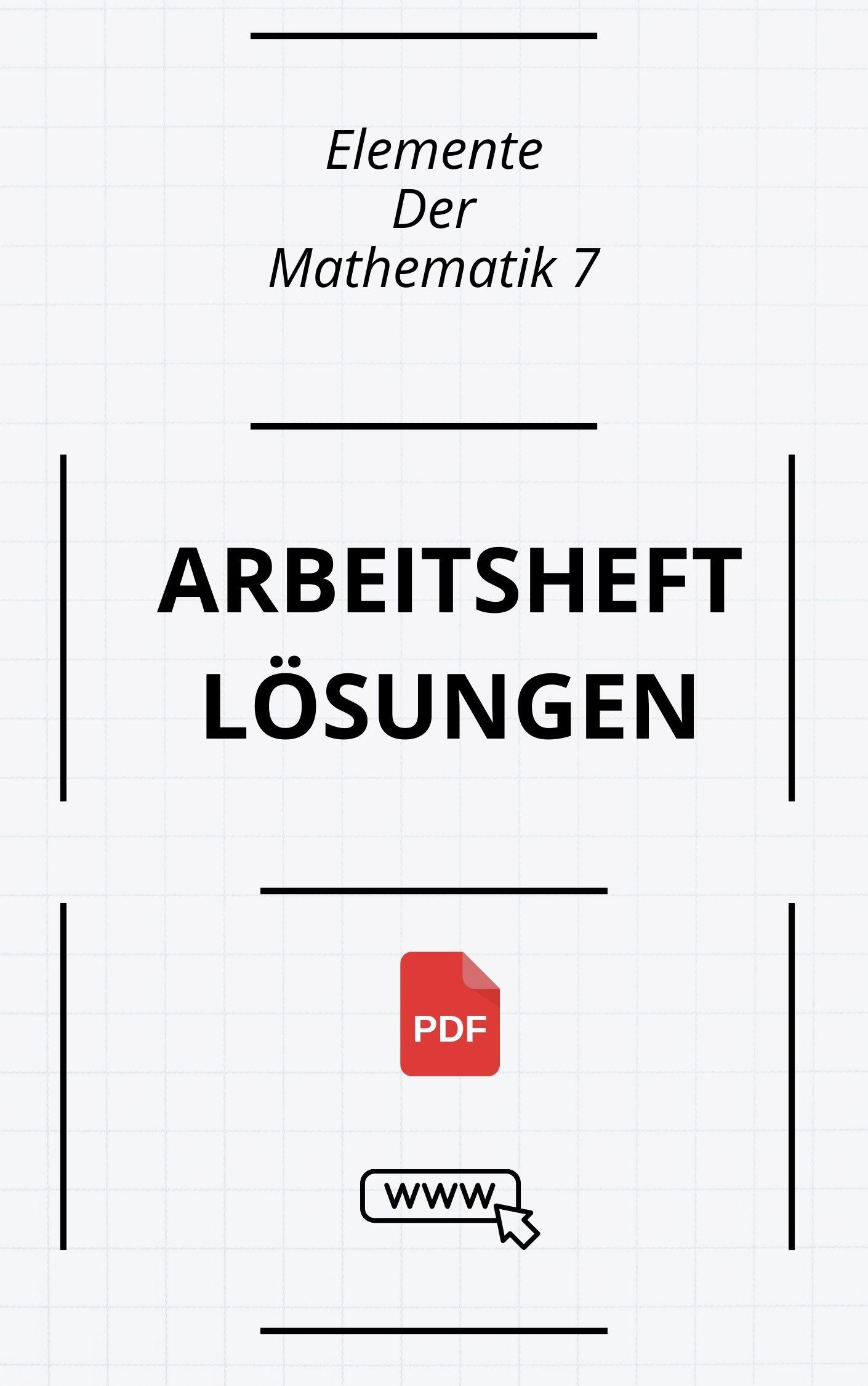 Elemente Der Mathematik 7 Arbeitsheft Lösungen